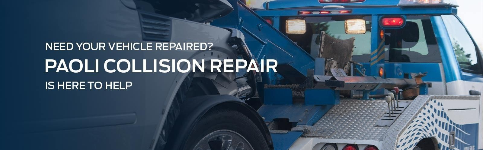 Paoli Collision Repair at Paoli Ford Rentals in Paoli PA